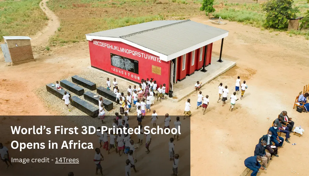 World’s First 3D-Printed School Opens in Africa