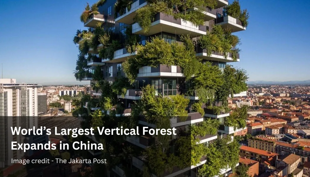 World’s Largest Vertical Forest Expands in China